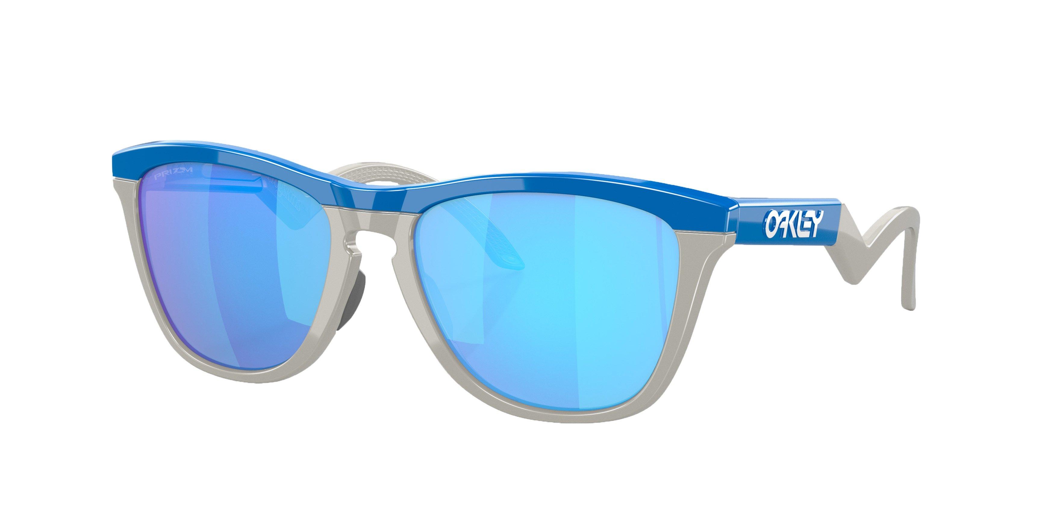 Oakley Frogskins Hybrid Prizm Sapphire Sunglasses - Grey/Blue